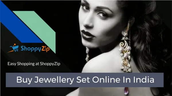 Women Jewellery set Online in India ShoppyZip