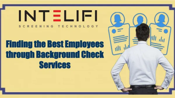Finding the Best Employees through Background Check Services