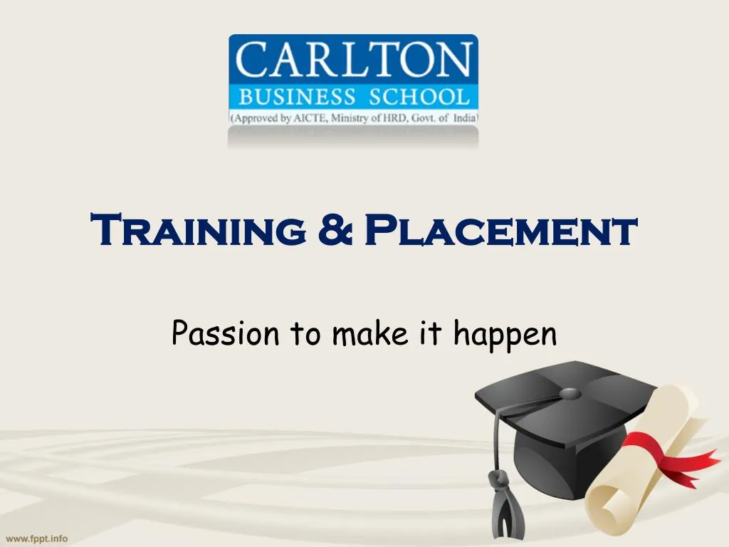 training placement