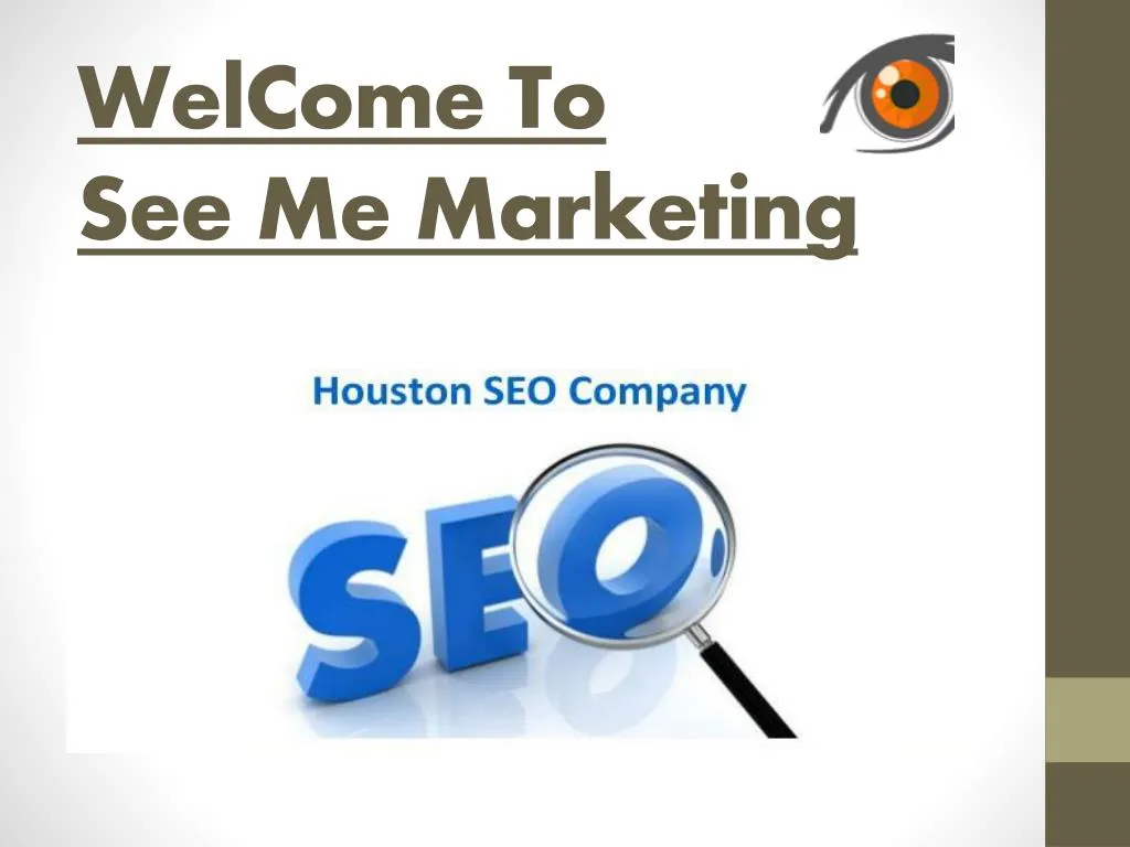 welcome to see me marketing