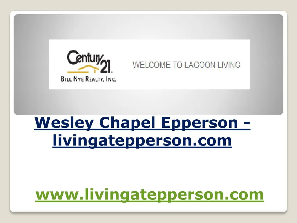 wesley chapel epperson livingatepperson com