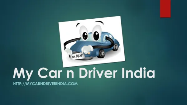 Rent a Car in India with Driver