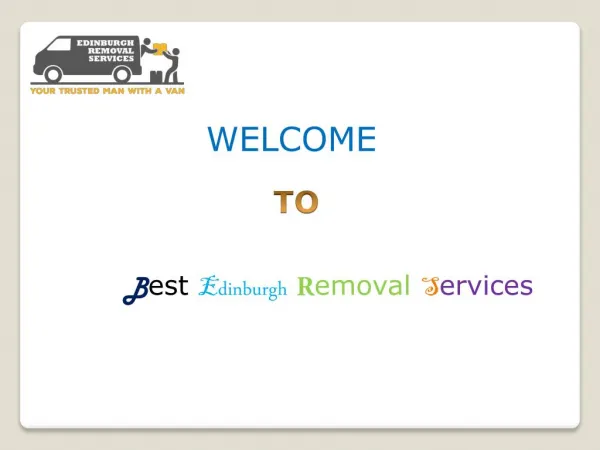 Best Edinburgh Removal Services