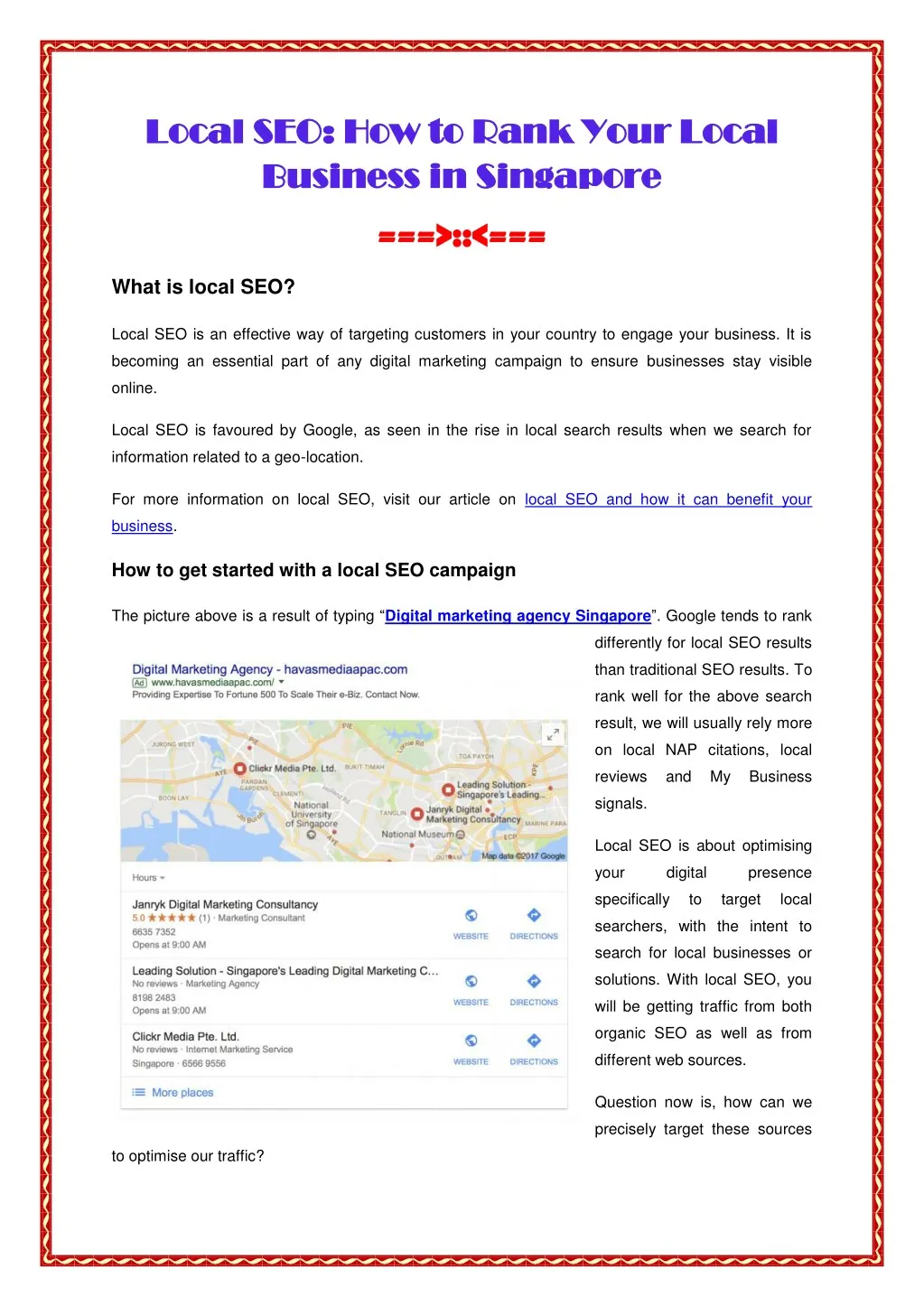 local seo how local seo how to business business