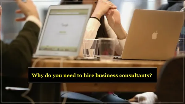 Why do you need to Hire Business Consultants