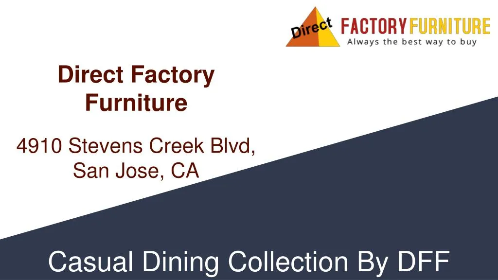 casual dining collection by dff