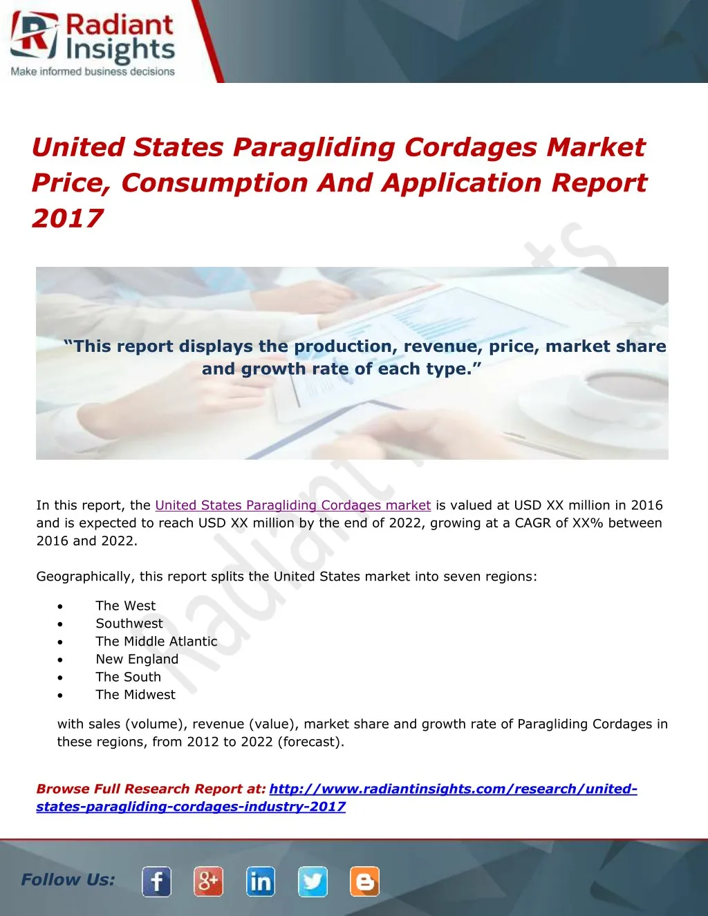 united states paragliding cordages market price