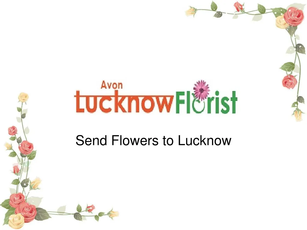 send flowers to lucknow