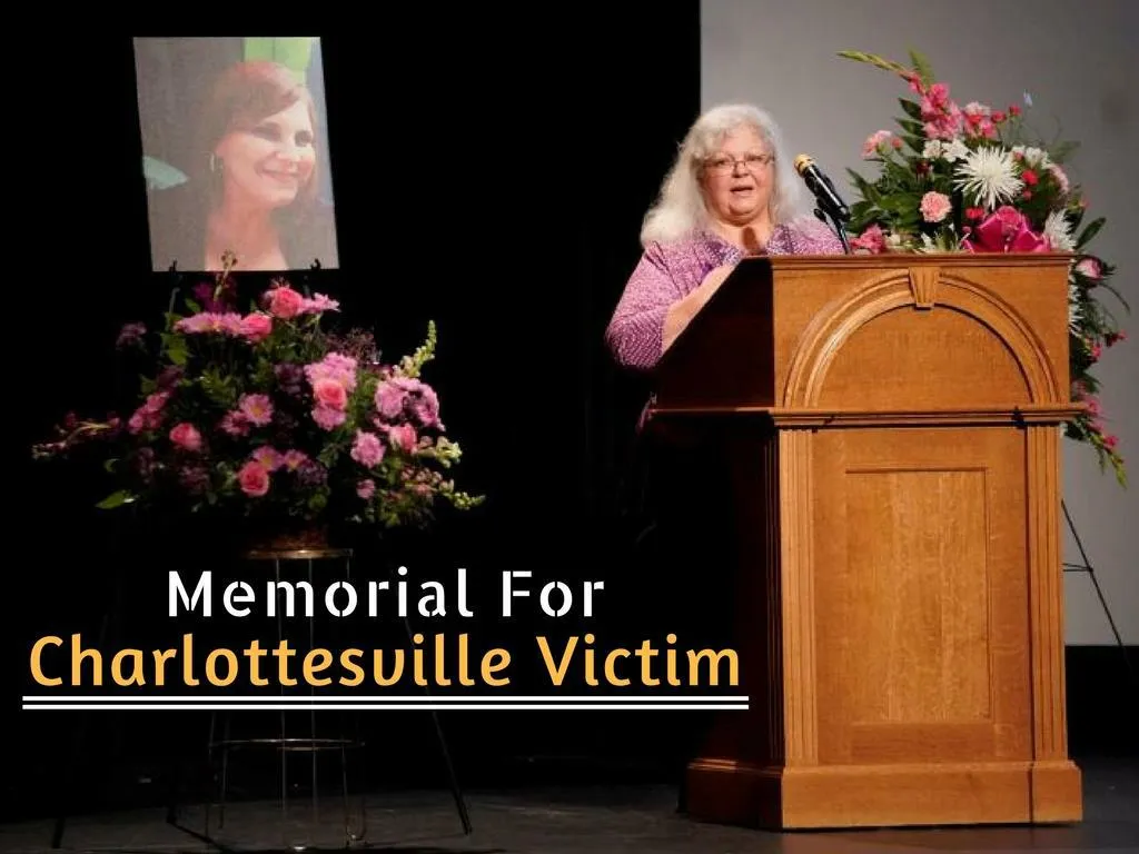 memorial for charlottesville victim