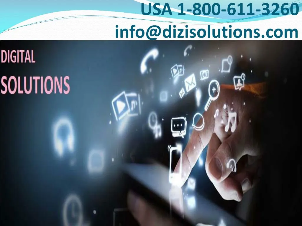 usa 1 800 611 3260 info@dizisolutions com