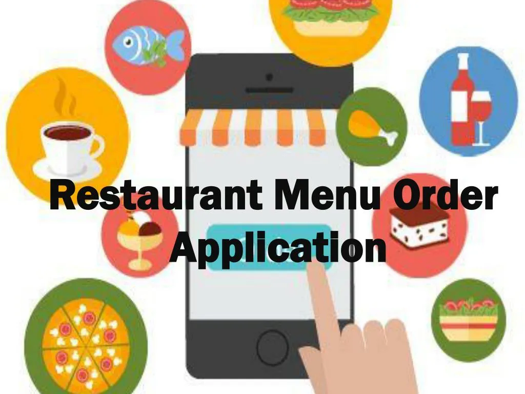 restaurant menu order application