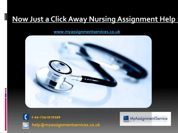 My Assignment Services UK - Nursing Assignment Help