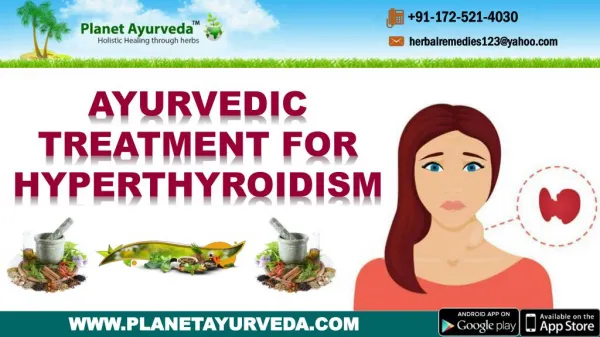 Ayurvedic Treatment For Hyperthyroidism - Symptoms, Causes & Diagnosis
