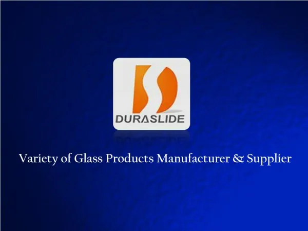 Glass Products Supplier in Singapore