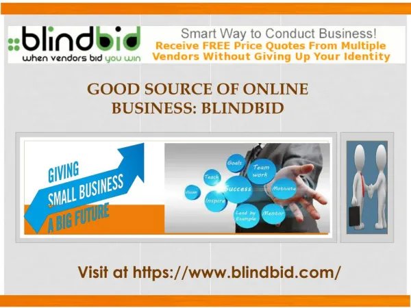 Blindbid: Best business solution as per your need