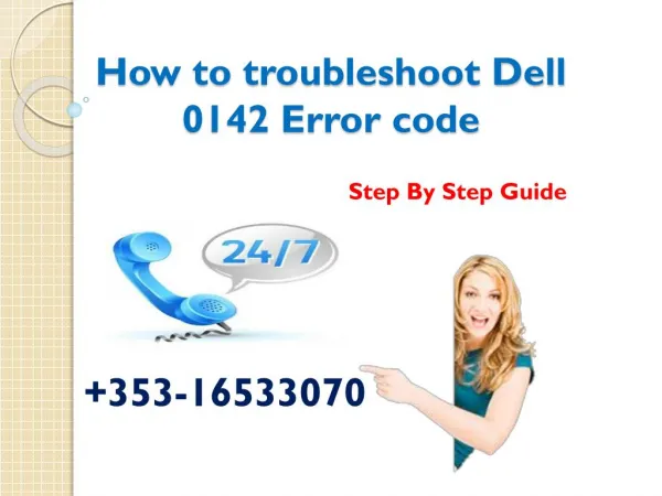 How to troubleshoot Dell 0142 Error code