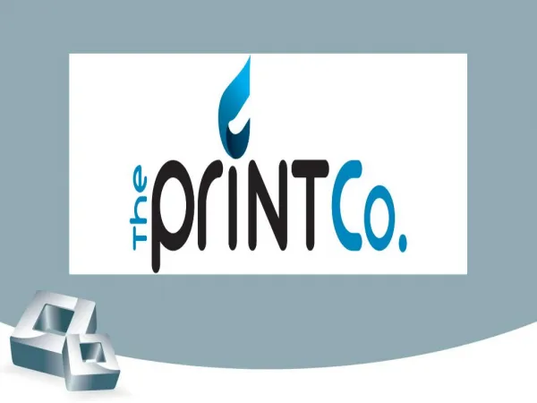 The Print Co: Printing Company in South Yarra, Melbourne
