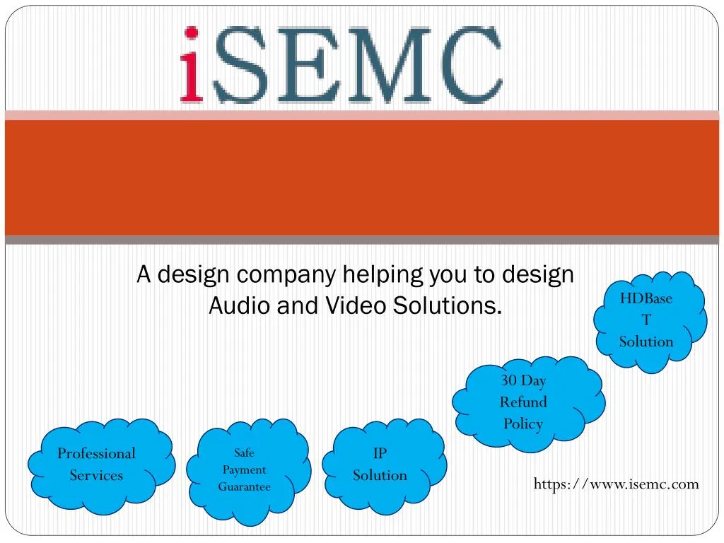 a design company helping you to design audio and video solutions