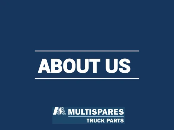About Multispares Truck Parts