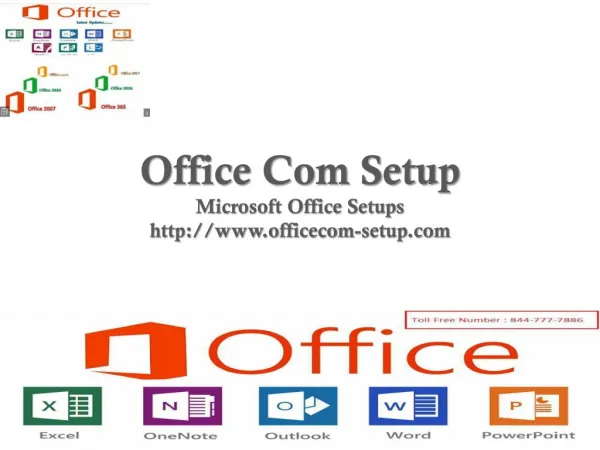 Office Setup | Toll freeCall Now:1-844-777-7886
