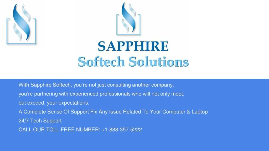 with sapphire softech you re not just consulting