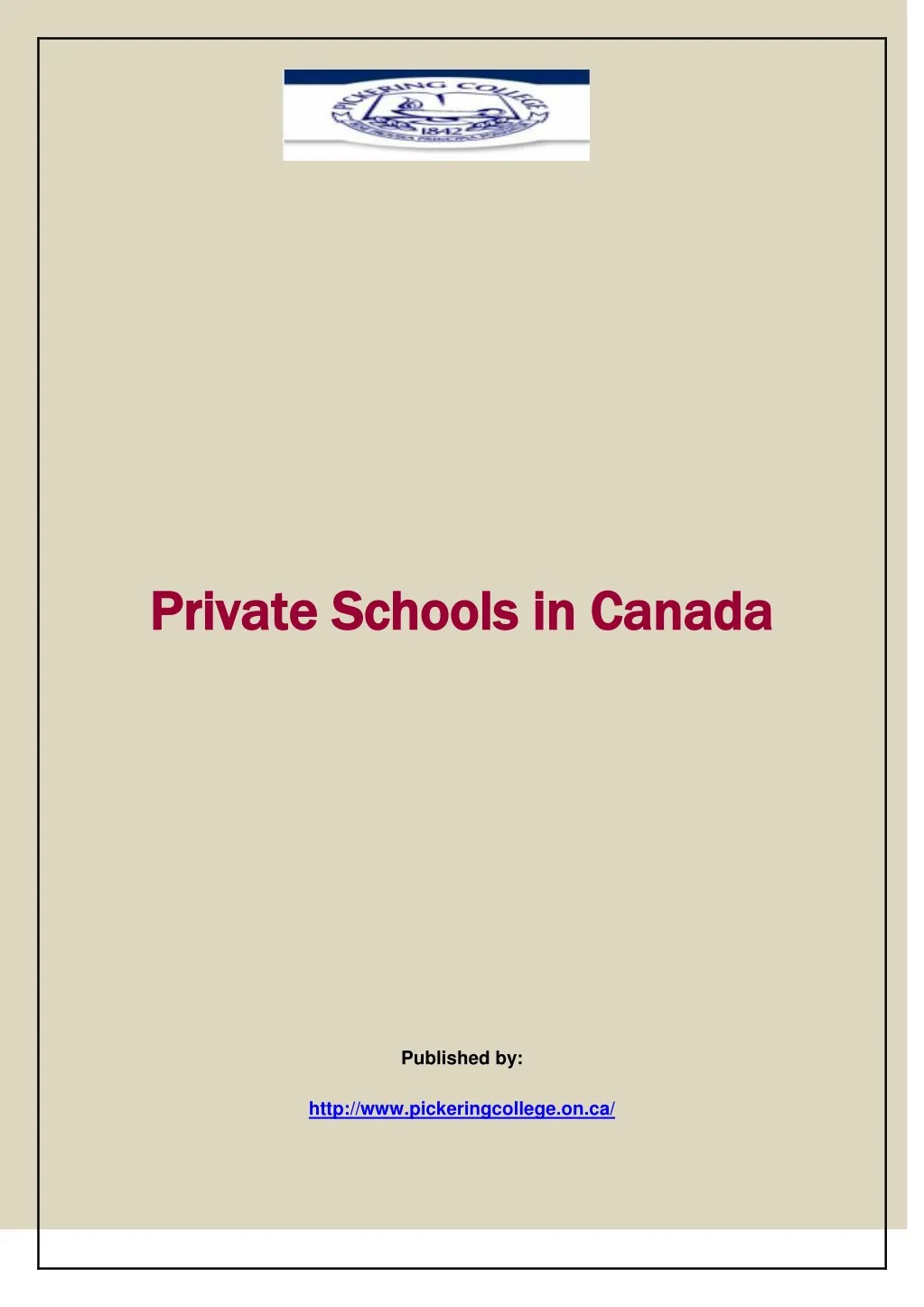 private schools in canada private schools
