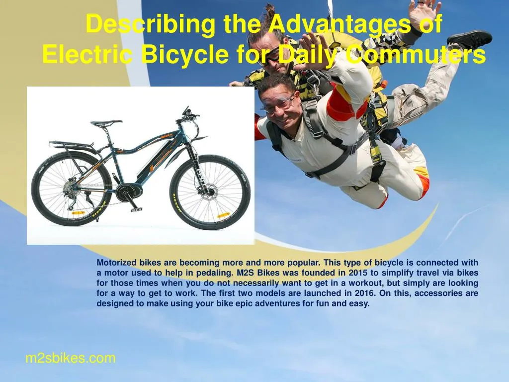describing the advantages of electric bicycle
