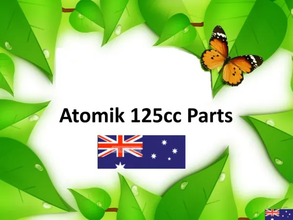Atomik 125cc Parts