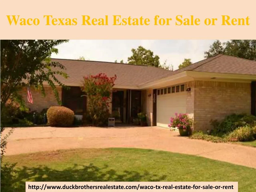 waco texas real estate for sale or rent