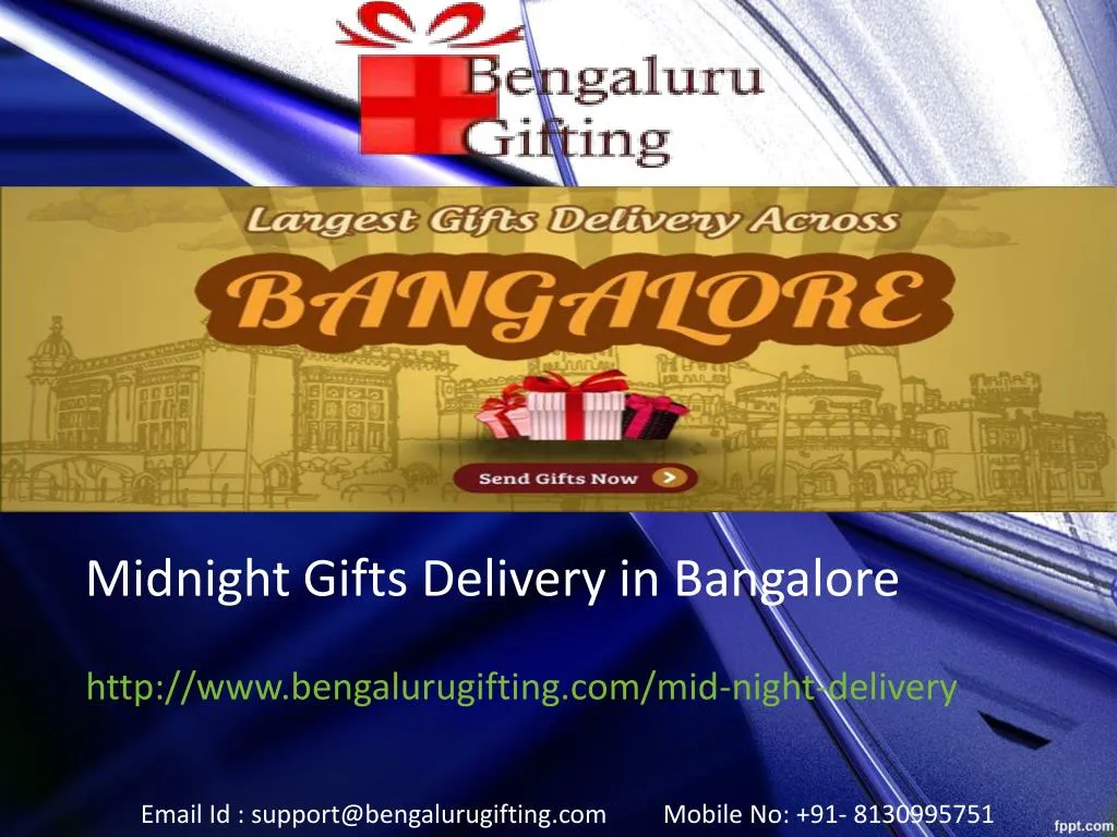midnight gifts delivery in bangalore
