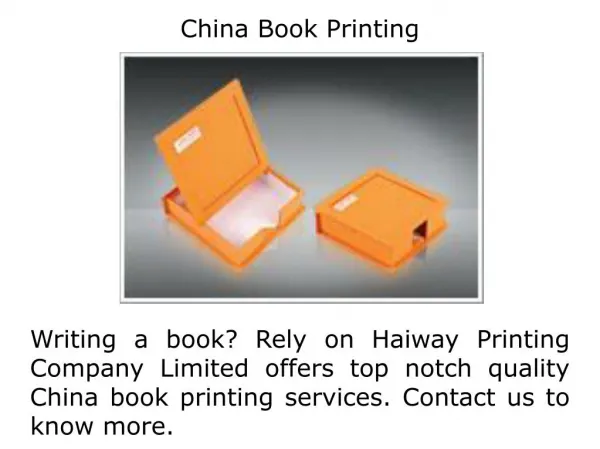 Children Book Printing