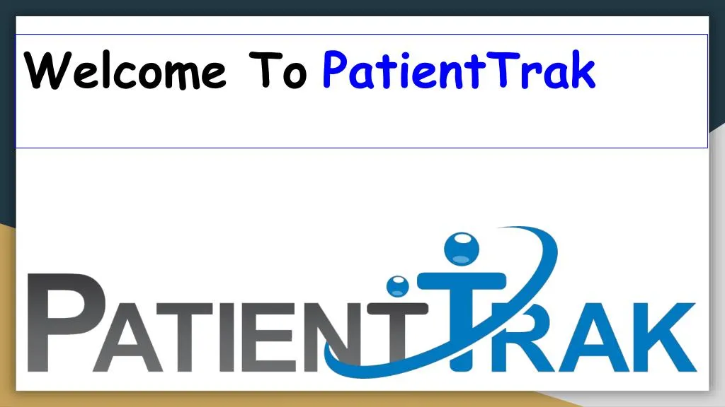 welcome to patienttrak