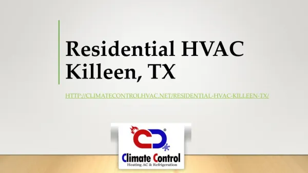 Residential HVAC Killeen, TX