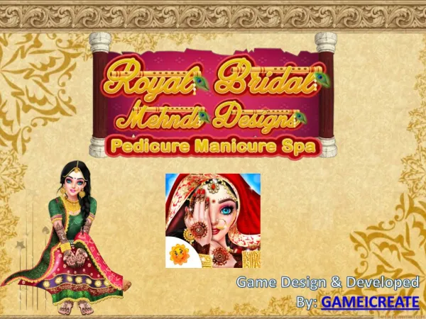 Royal Bridal Mehndi Designs Pedicure Manicure Spa