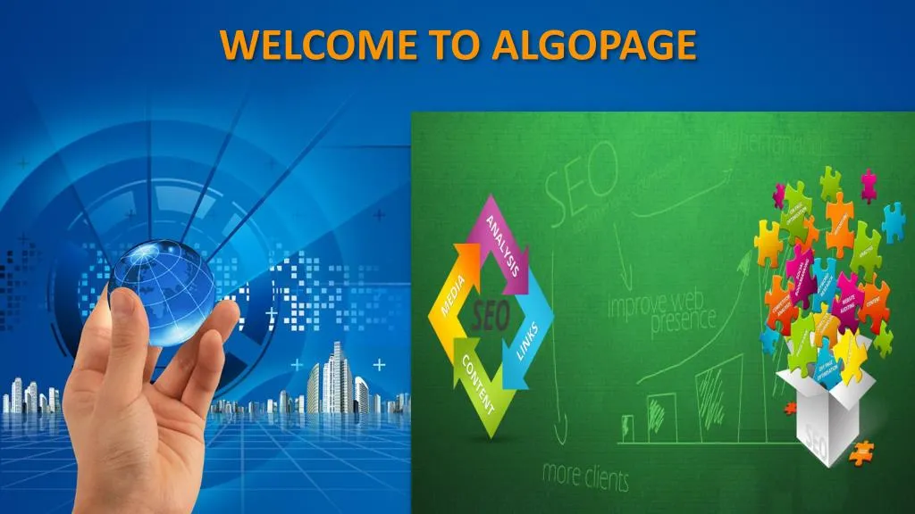 welcome to algopage