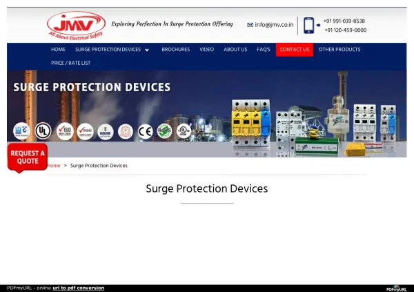 Surge protection devices