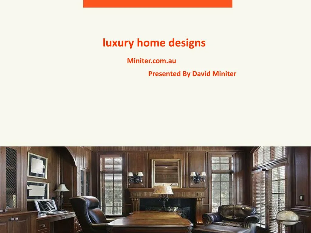luxury home designs