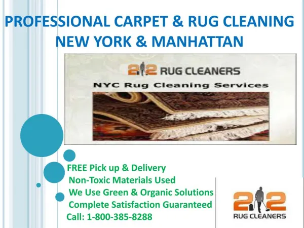 Rug cleaning ny