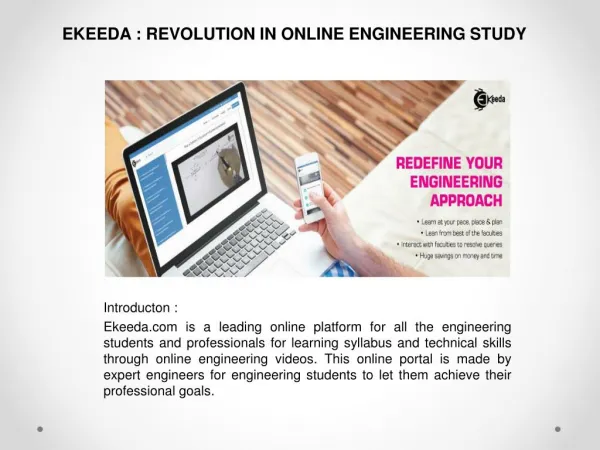 Revolution In Online Engineering Study