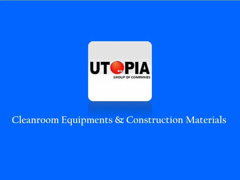 cleanroom equipments construction materials