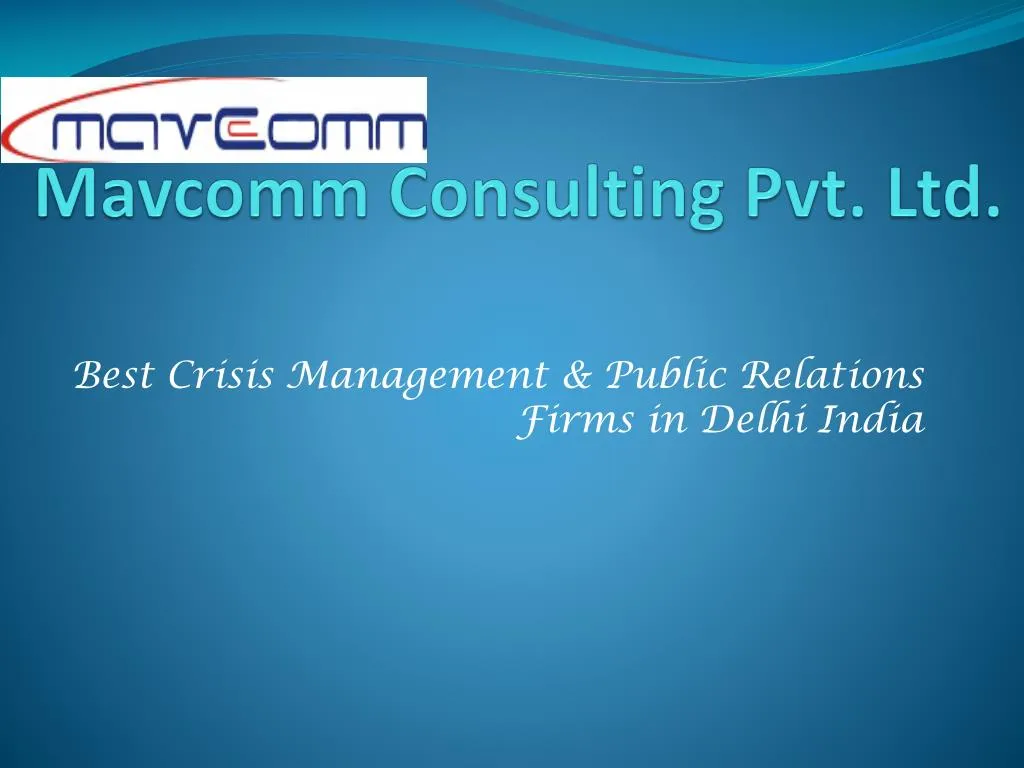 mavcomm consulting pvt ltd