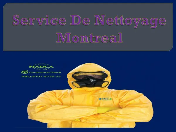 Service De Nettoyage Montreal