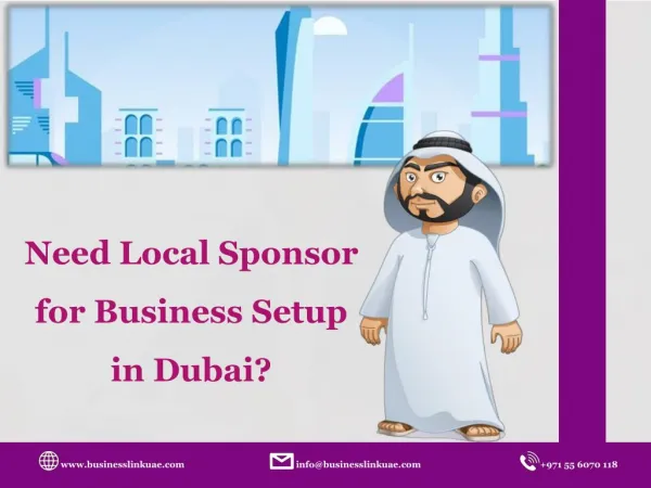 Need Local Sponsor for Business Setup in Dubai?