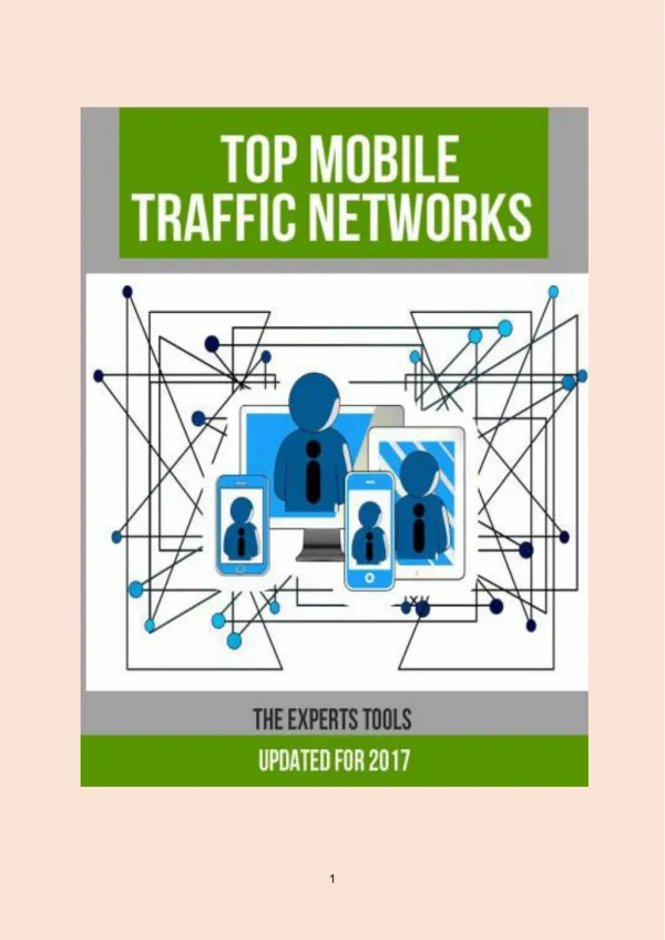 Top Mobile Traffic Networks Tools