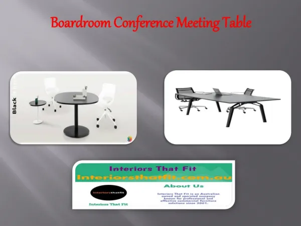 Boardroom Conference Meeting Table