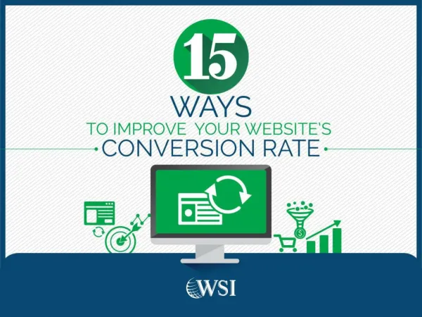 15 Ways to Improve Your Website’s Conversion Rate