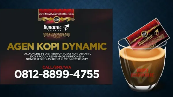 WA 0812-8899-4755 - Kopi Pria, Jual Kopi Dynamic Tribulus