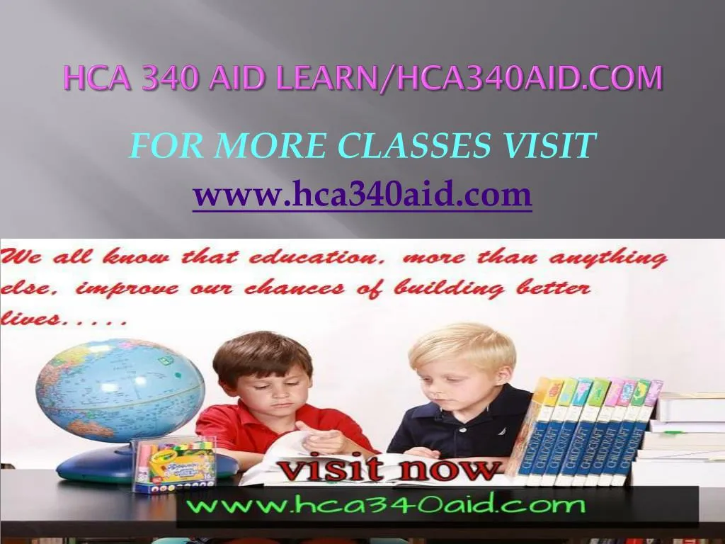 hca 340 aid learn hca340aid com