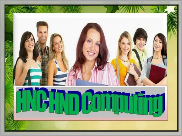 Importance of HND and HNC Course