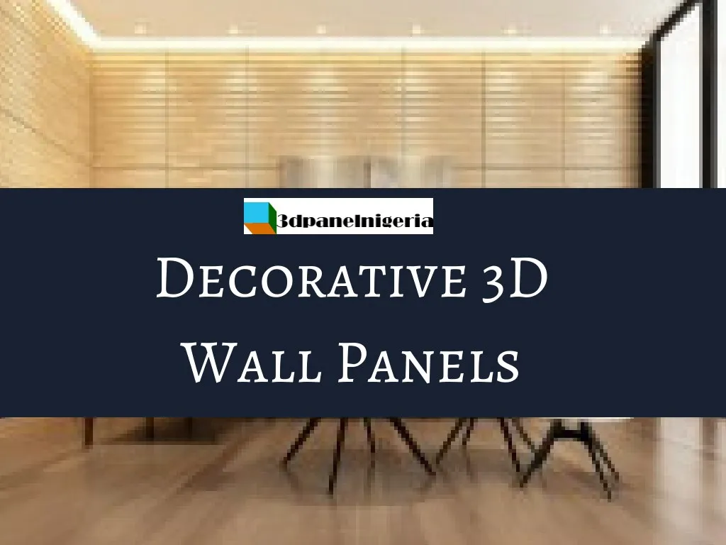 decorative 3d wall panels